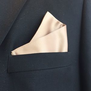 Pocket square mocha color